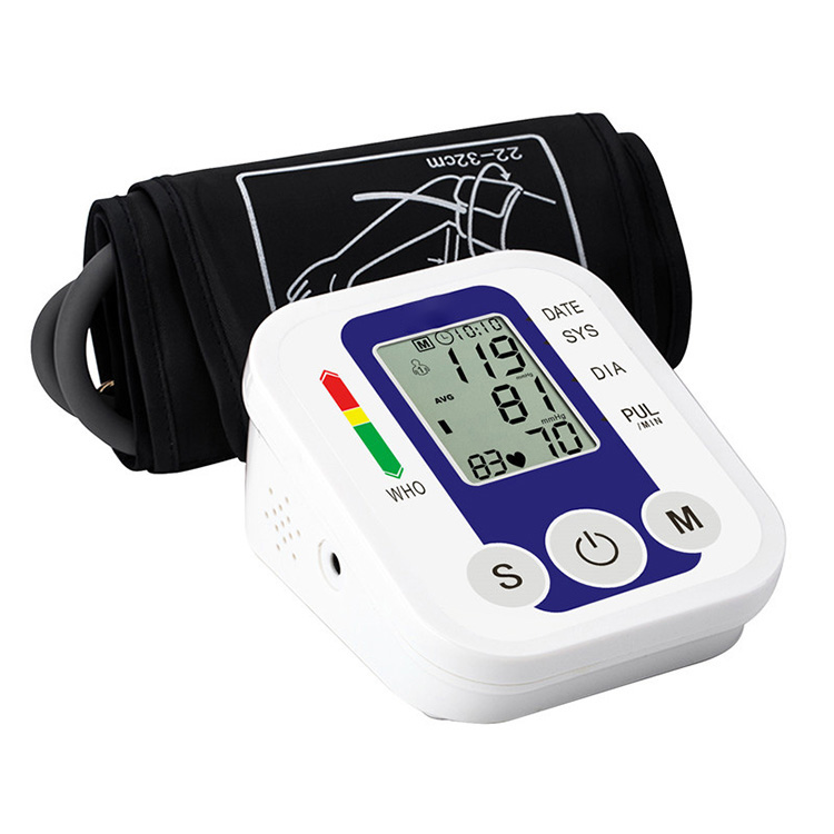 Seòrsa Arm Inneal Bp Digital Bp Monitor Portable